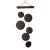 Large - Mid-Century Modern Signed Pottery Hanging Wind Chime For Sale