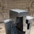 AMBIANIC presents Modern Brutalism Cubist Sculpture Corrugated Aluminum Myrna M. Nobile. California artist 1960s San Diego...