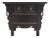 Early 20th Century Dark Brown Antique Coffer Table with Two Drawers For Sale