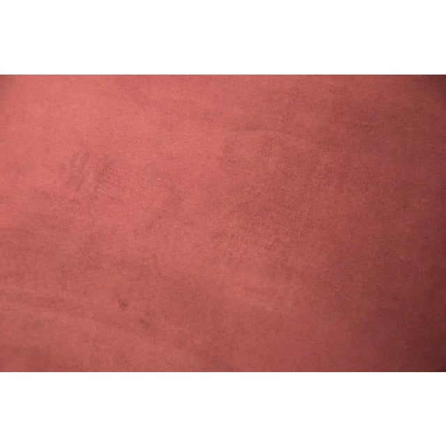 Maroon Milo Baughman for Thayer Coggin Dining Chairs - Set of 8 For Sale - Image 8 of 10