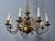 Flemish Brass 8-Armed Chandelier For Sale - Image 3 of 9