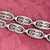 Late 19th Century Antique Victorian Silver Link Collar Necklace For Sale - Image 4 of 9