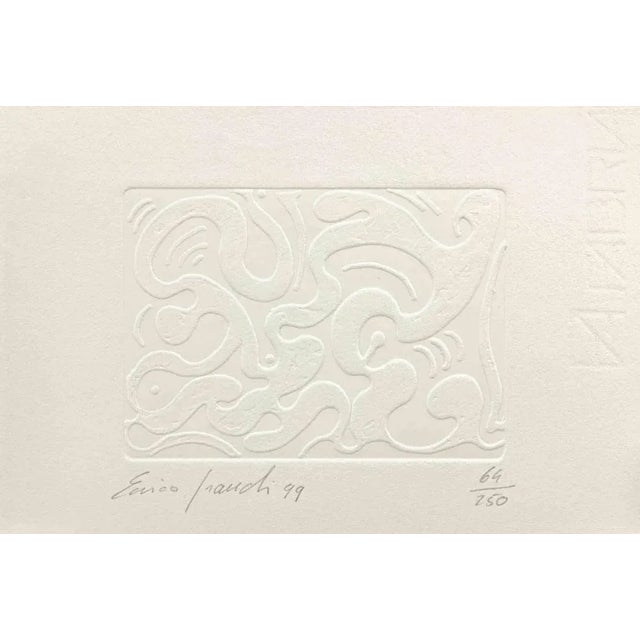 Etching realized by Fausto Maria Franchi in 1999. Edition of 64/250. Hand signed and numbered in pencil. Excellent...