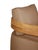 2020s Eclipse Outdoor Solid Teak Wood Revolving Chair - Light Brown Fabric For Sale - Image 5 of 11