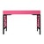 Wood Tiffany Writing Desk - Pink For Sale - Image 7 of 9