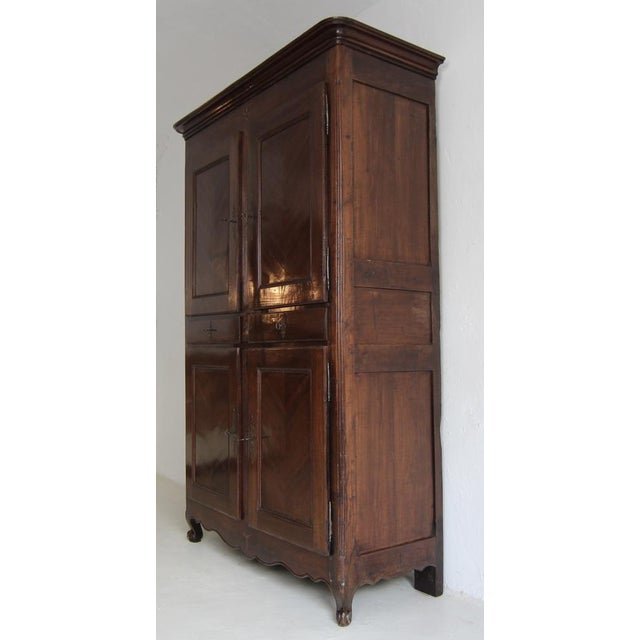 19th Century French Provincial Cherrywood Cabinet For Sale - Image 9 of 18
