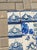 Baroque 18th Century Portuguese Baroque Blue & White Flower Vase Tile Panel For Sale - Image 3 of 16