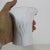 Vintage 1960’s Ceramic White Bisque Candle Holders Signed M Frey Kaiser Germany, Matte White Porcelain, a Pair For Sale - Image 10 of 10