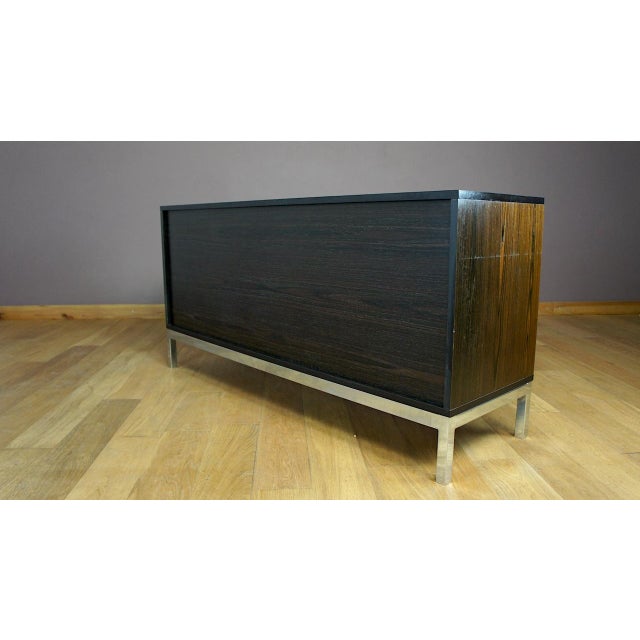 Vintage Modernist Sideboard in Wenge, 1970 For Sale - Image 9 of 11