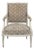 19th Century Louis XVI Painted Salon Armchair ~ Fauteuil For Sale