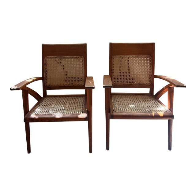 Mid-Century Plantation Chairs - Set of 2 For Sale