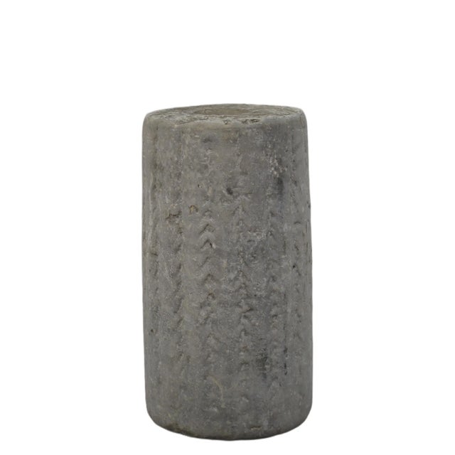 This is the top of a mill stone for grinding grains. It was originally used in the northern part of China. Those type old...