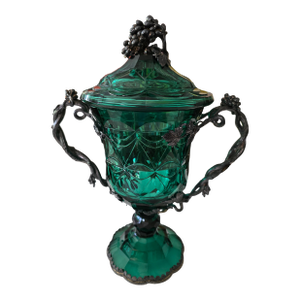 Antique Moser Bohemian Glass Museum Goblet
