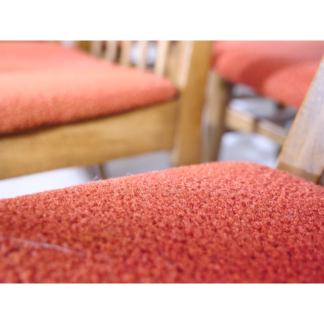 Mid-Century Dining Chairs in Walnut, 1960s, Set of 10 For Sale - Image 10 of 13