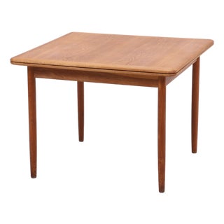 Vintage Danish Extendable Teak Dining Table from Hans J. Wegner For Sale