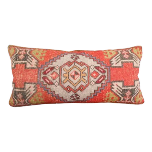 Turkish Hand Knotted Rug Cushion Cover
