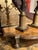 Antique Italian Giltwood Display Base with Faux Siena Marble Top, 1800s For Sale - Image 6 of 8