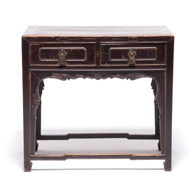 Chinese Two Drawer Table, Circa 1850 For Sale - Image 10 of 10