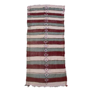 1990s Tribal Berber Throw Blanket