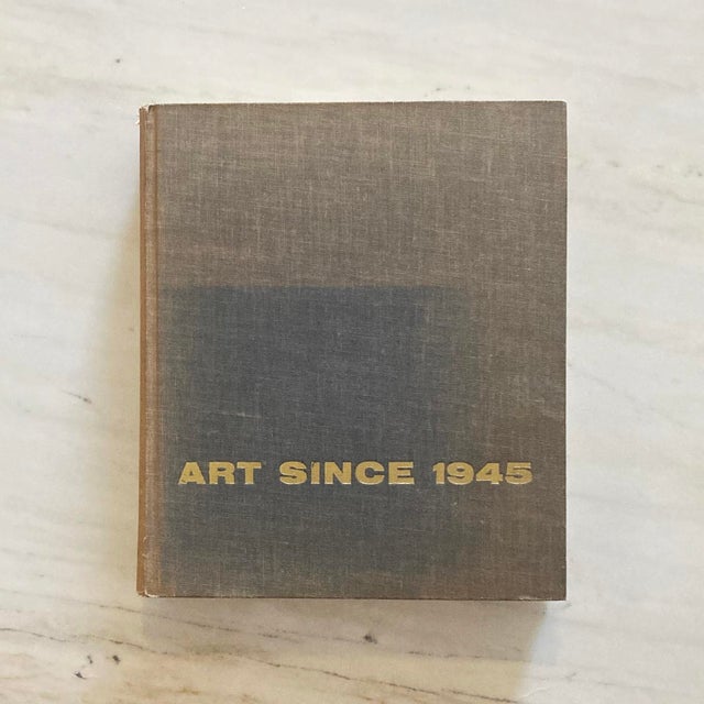 Art Since 1945 book. Printed in New York by Abrams, 1958. Hardcover, text in English. No dust jacket. Including 60 color...