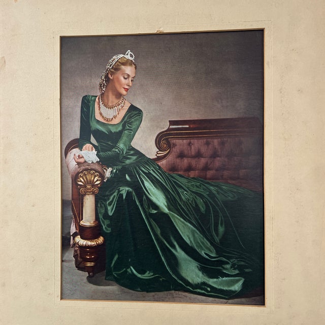 1939 Louise Dahl-Wolfe Color Advertising Print Vogue For Sale - Image 4 of 6