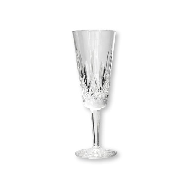 Waterford Waterford Lismore Champagne Toasting Flutes, Pair For Sale - Image 4 of 4