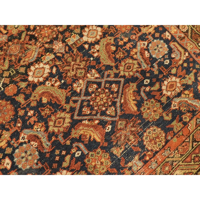 Persian 1900 Antique Persian Fereghan Rug For Sale - Image 3 of 13