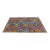 Modern Moroccan Style Hand Woven Colorful Kilim 3'1"x4'8" For Sale