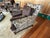 Italian Donghia Upholstered Lounge Chair – Tropical Patterned Exterior & Solid Interior For Sale - Image 3 of 10