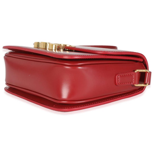 Animal Skin Red Shiny Calfskin Teen Triomphe For Sale - Image 7 of 9