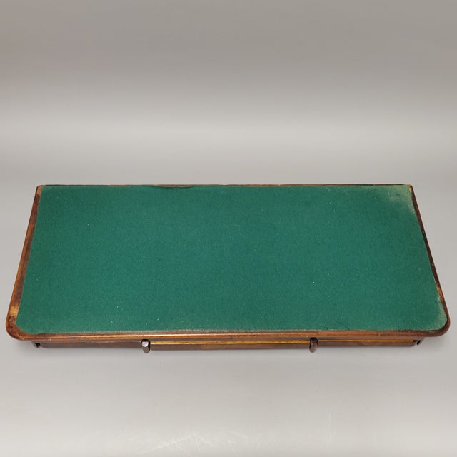 Antique Gentleman's Flame Mahogany Desk or Dresser Box For Sale - Image 12 of 12