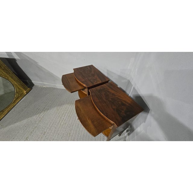 Antique English Mahogany Bedside Nightstands, 1900, Set of 2 For Sale - Image 12 of 16