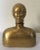Glass Hattie Carnegie Art Deco Figural Glass Perfume Bottle with Gold Finish For Sale - Image 7 of 8