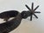 Metal Antique Charro Cowboy Spur, Single For Sale - Image 7 of 9