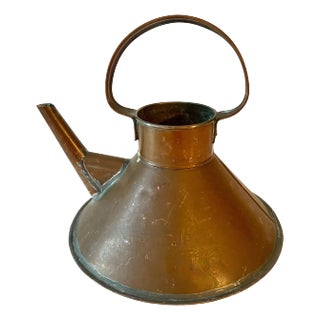 Copper Ships Kettle or Watering Can For Sale