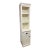 Pottery Barn Aubrey Storage Shelf With Cabinet, Dutch White For Sale