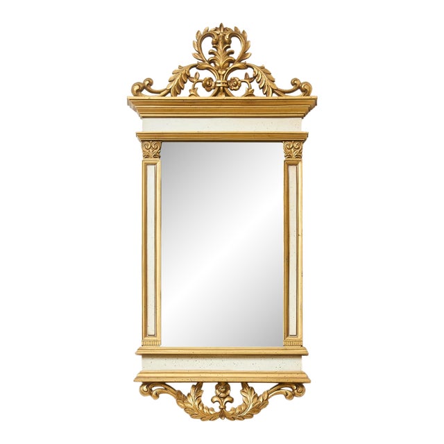 Hollywood Regency 1960s Baroque Mirror For Sale