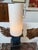 West Elm Ceramic Table Lamp With Elongated Lamp Shade For Sale In San Francisco - Image 6 of 12