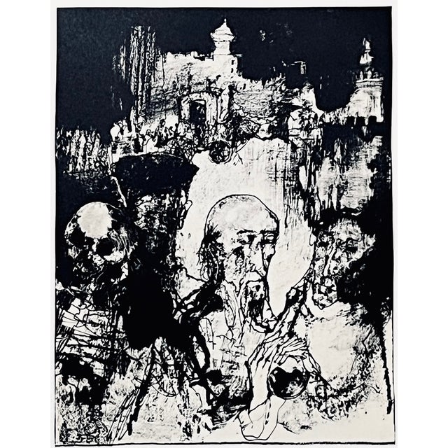 Artist: Jean Jansem Country: France/ USA Title: Les Justes 2 Medium: Original Lithograph Marks: Not signed, not numbered...