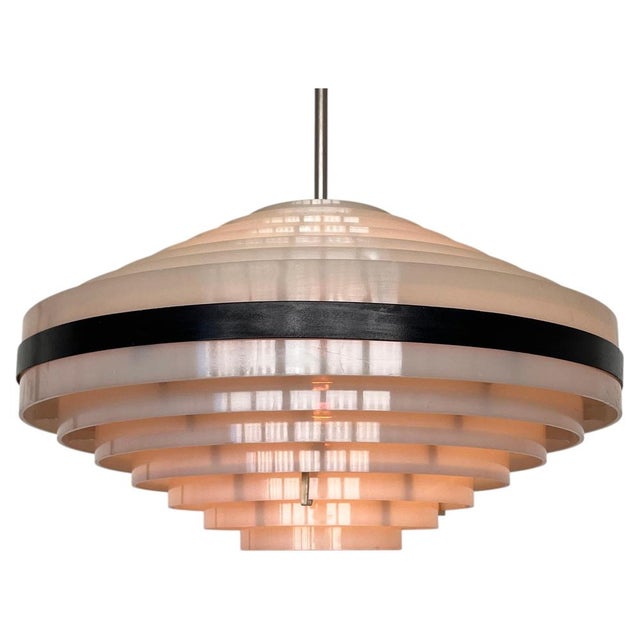 Mid-Century Modern Space Age Pendant Light, 1970s For Sale - Image 9 of 9