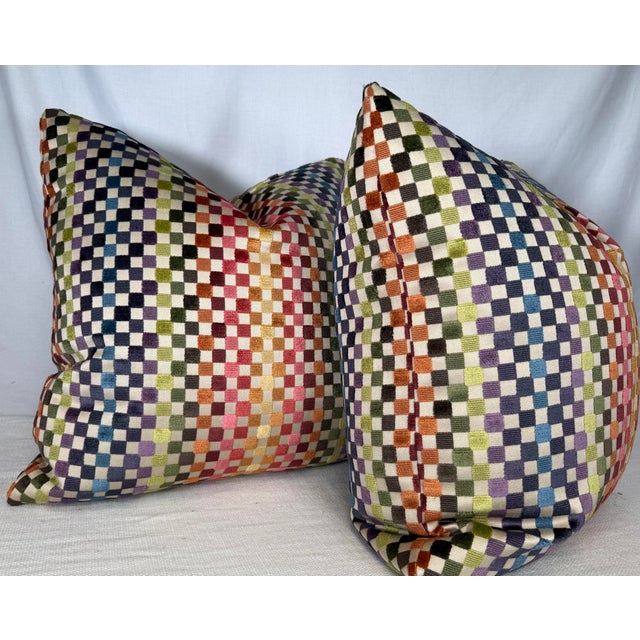 Transitional Missoni Home "Maseko" 22" Pillows-a Pair For Sale - Image 3 of 3