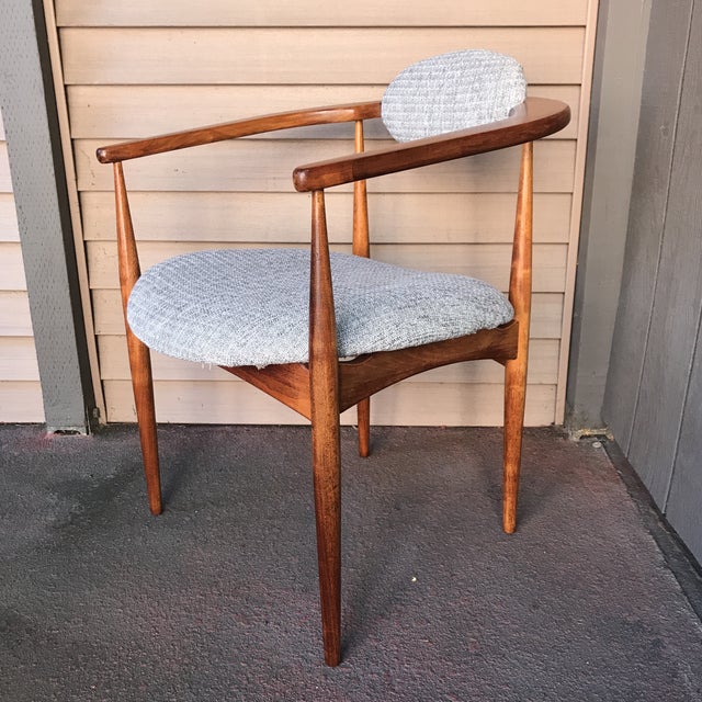 Vintage Mid-Century Modern Arm Chair | Chairish