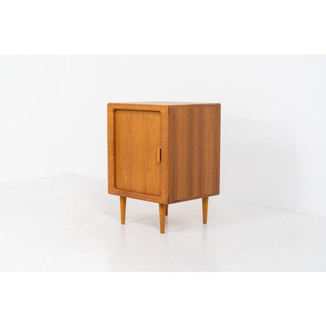 CFC Silkeborg Cabinet with Tambour Door by CFC Silkeborg For Sale - Image 4 of 10