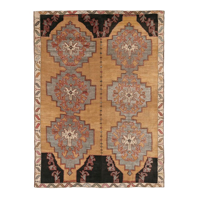 Galerie Shabab Collection Mid-20th Century Turkish Anatolian Room Size Carpet For Sale