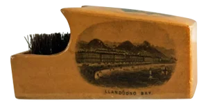 Antique Mauchline Ware Pen Wipe