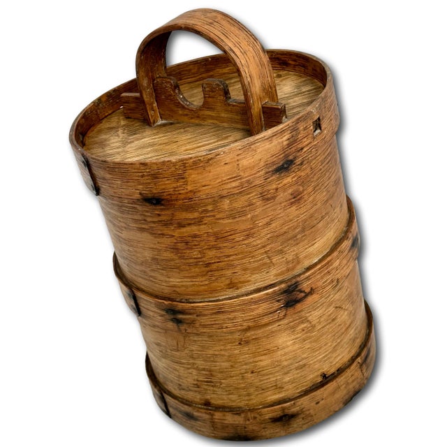 This Really is a Great Looking and Very Unusual Antique Kitchen Pantry Box. Circa Late 19th Century. It is Rendered in a...