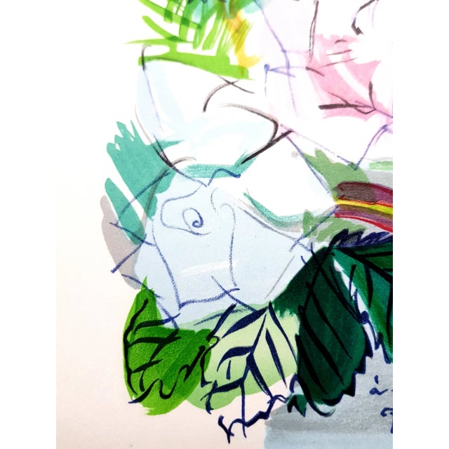 Composition - Lithograph 1965 For Sale - Image 6 of 9