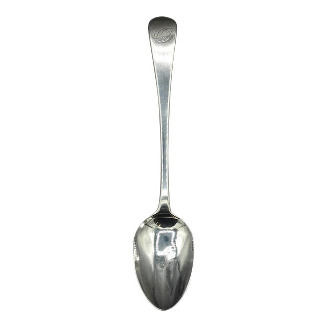 1825 Old English Pattern Sterling Silver Tablespoon by William Bateman For Sale