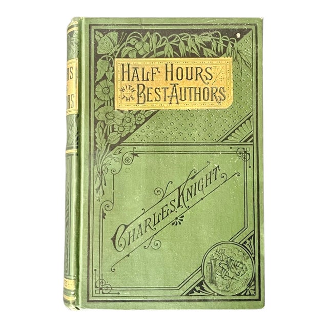 Antique Book "Half Hours With the Best Authors" Volume III by Charles Knight – Rare Porter & Coates Philadelphia Edition For Sale