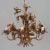 Italian Gilt Tôle Chandelier For Sale In Orlando - Image 6 of 11